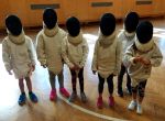 En garde! Die 2b beim Fechten